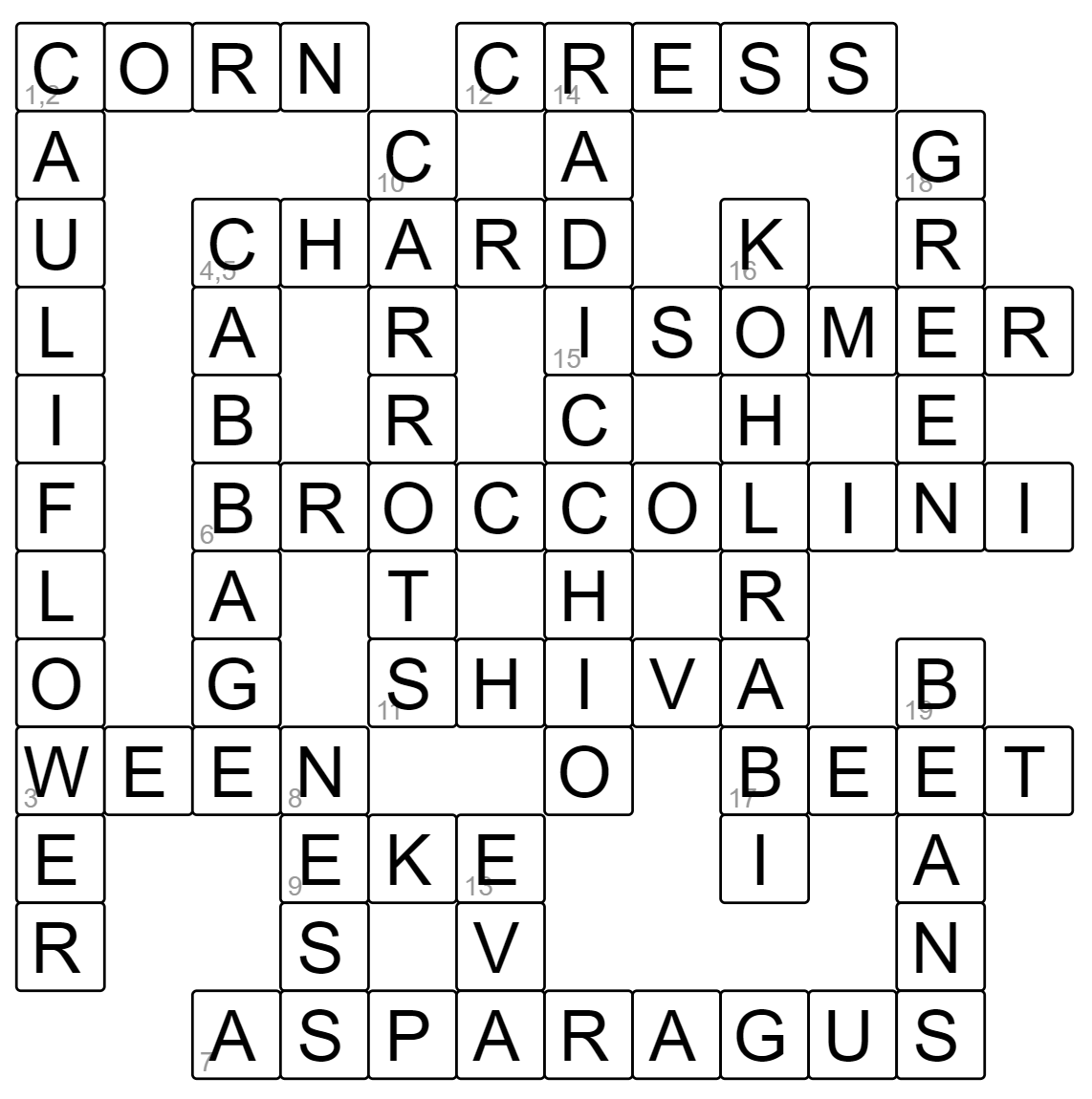 create your own crossword puzzle template