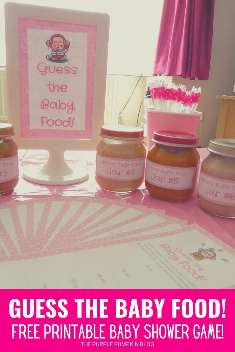 Guess The Baby Food Game