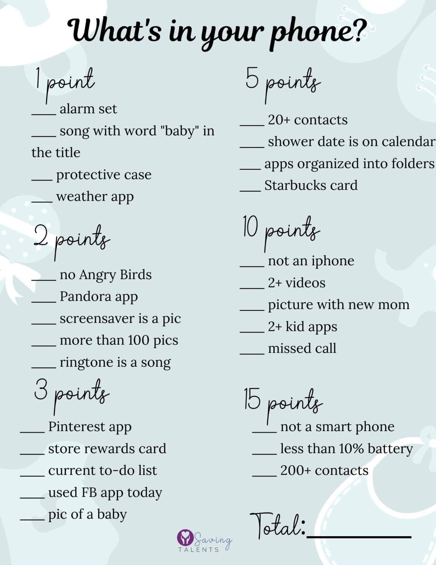 How To Host A Virtual Baby Shower with Free Printable Games 