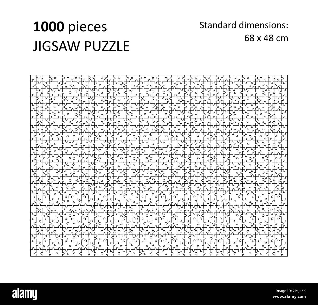 blank 5 piece puzzle template