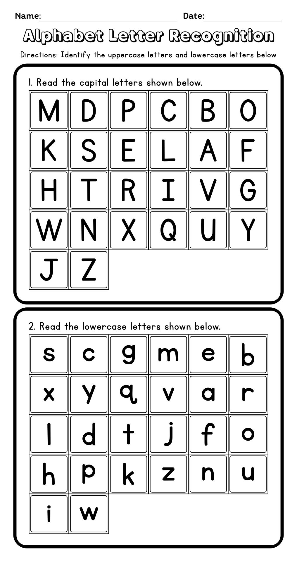 free printable alphabet learning games