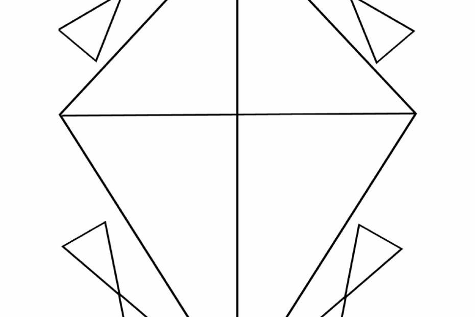 Kite Template Scheme Download Printable PDF Templateroller