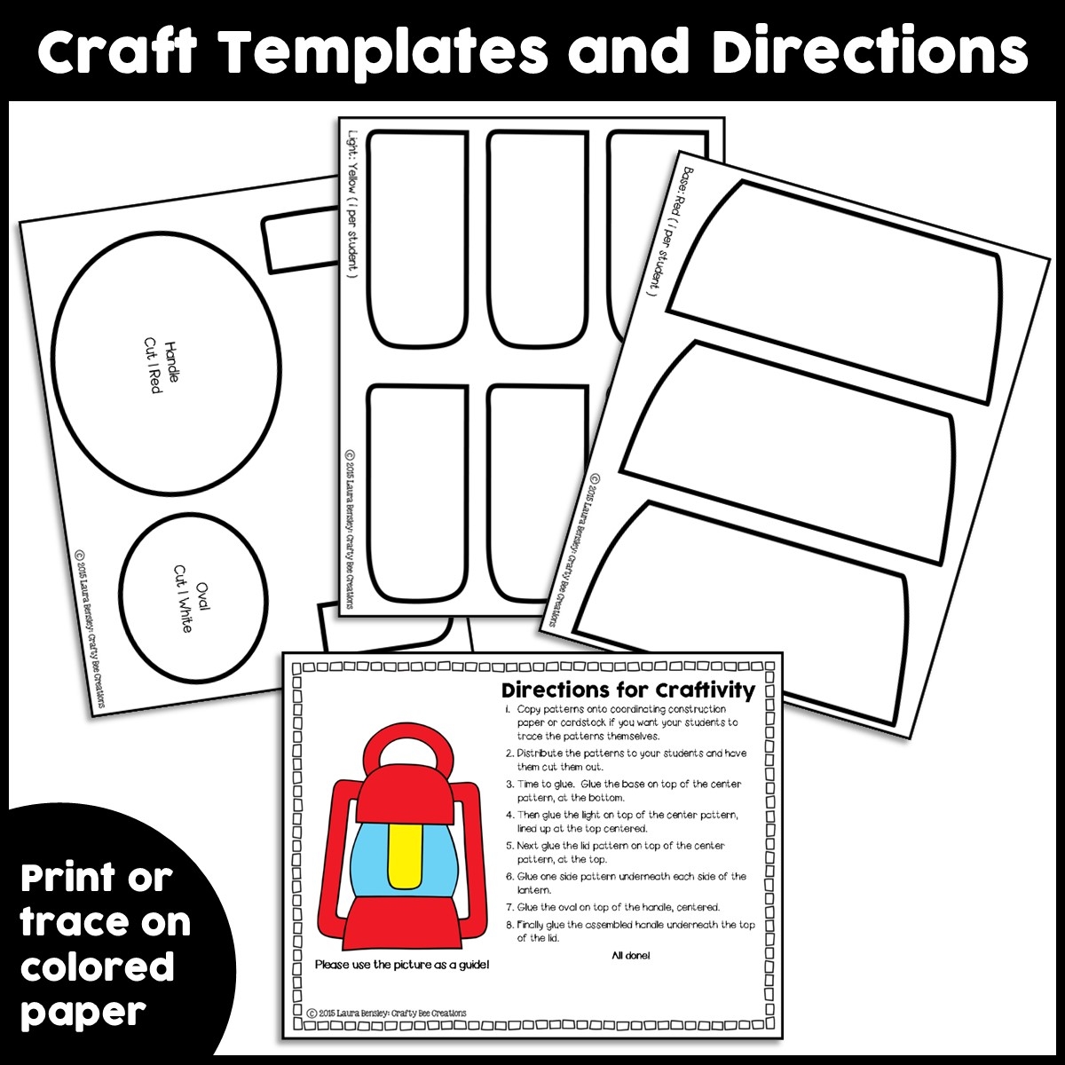 Lantern Craft Camping Craft Activity Camping Theme Activities Summer