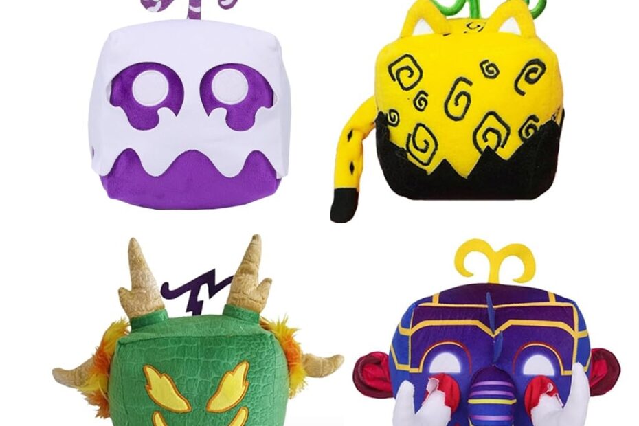 LEUTAB New BloxFruits Mammoth Plush 6
