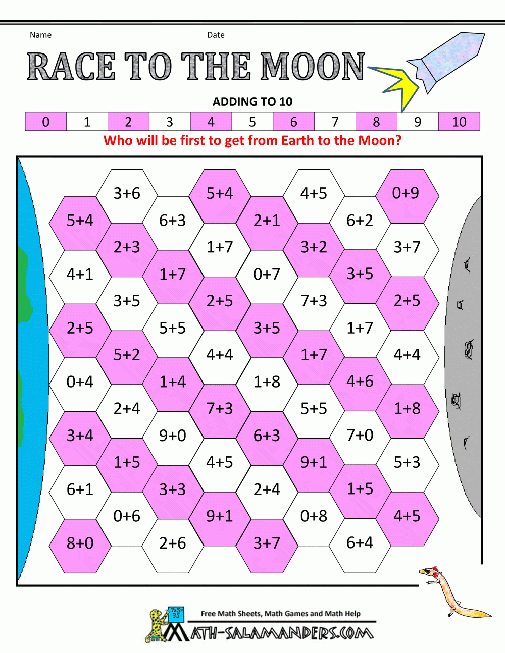 Math Addition Games For Kids