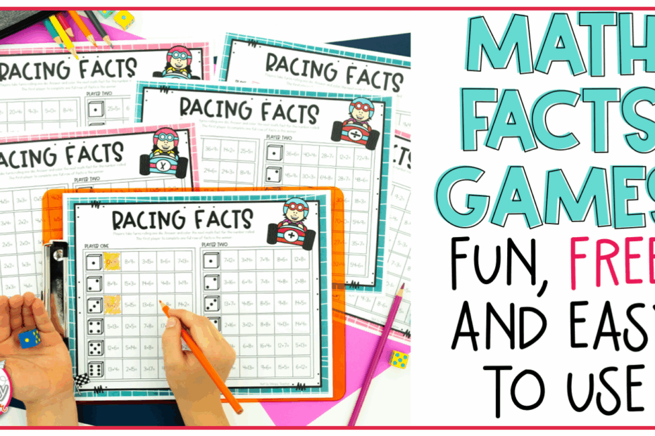 Math Fact Games Fun Free U0026 Easy To Use Not So Wimpy Teacher