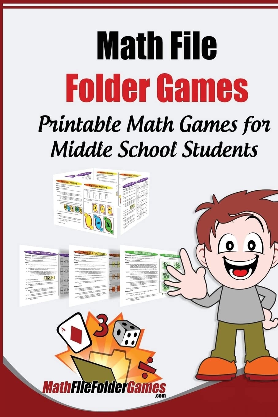free printable 4th grade math file folder games