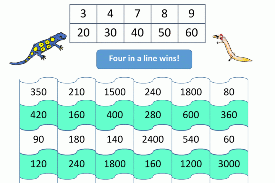 Math Games 4th Grade