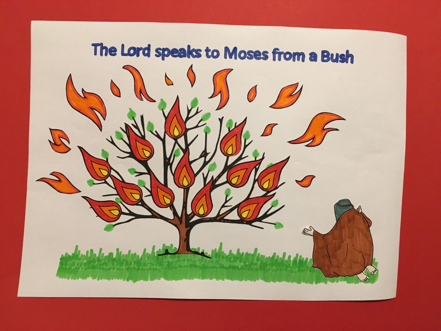 Moses And The Burning Bush St James Church