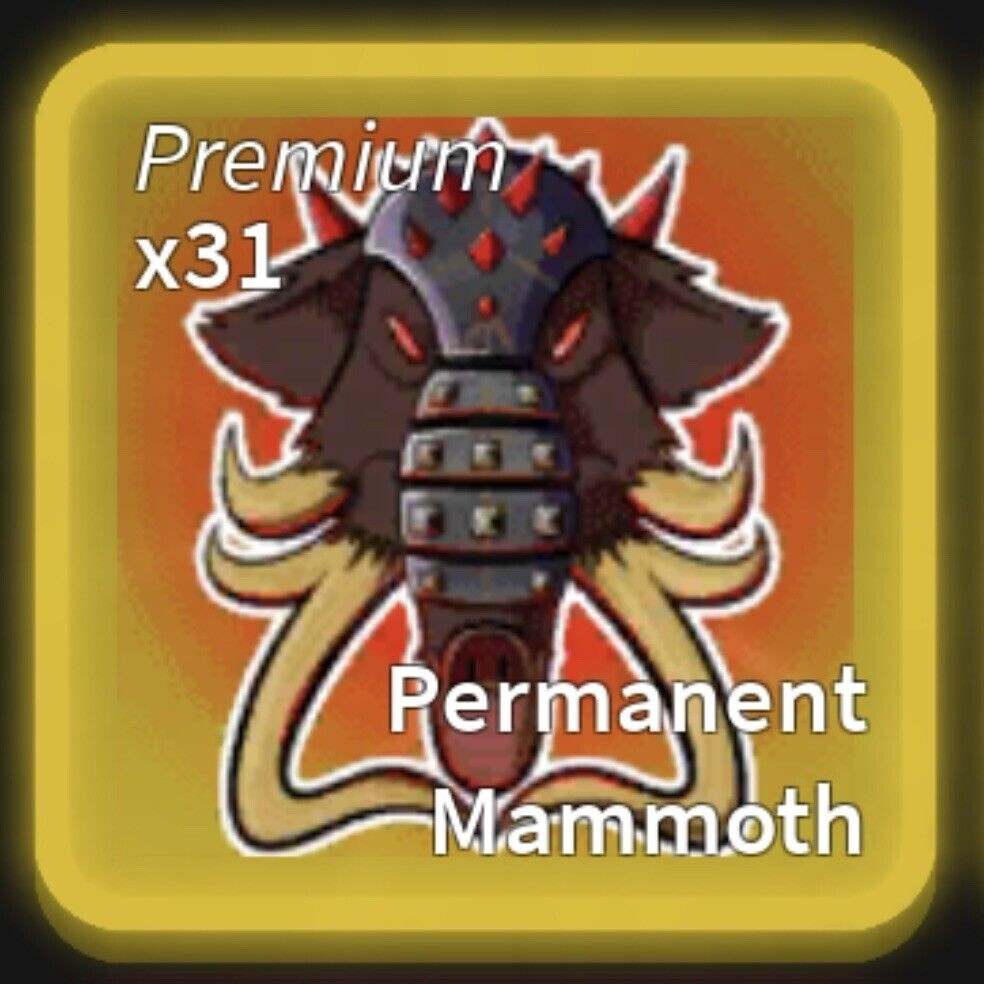 Permanent Mammoth In Blox Fruits CHEAP EBay UK