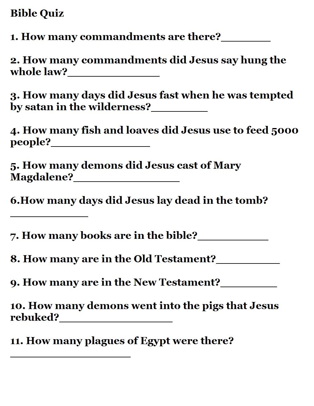 free printable bible quiz games