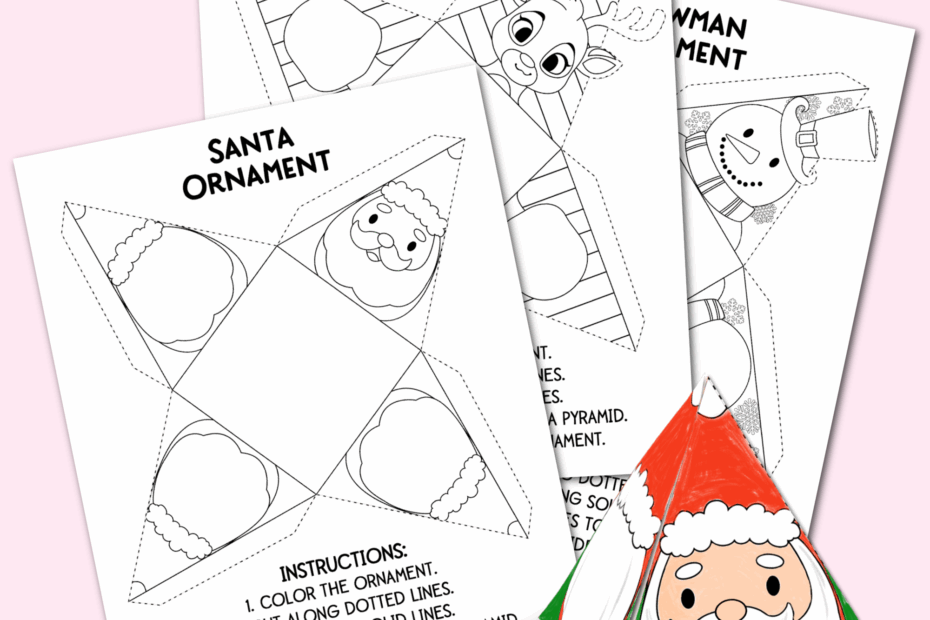 Printable Christmas Ornaments Kara Creates