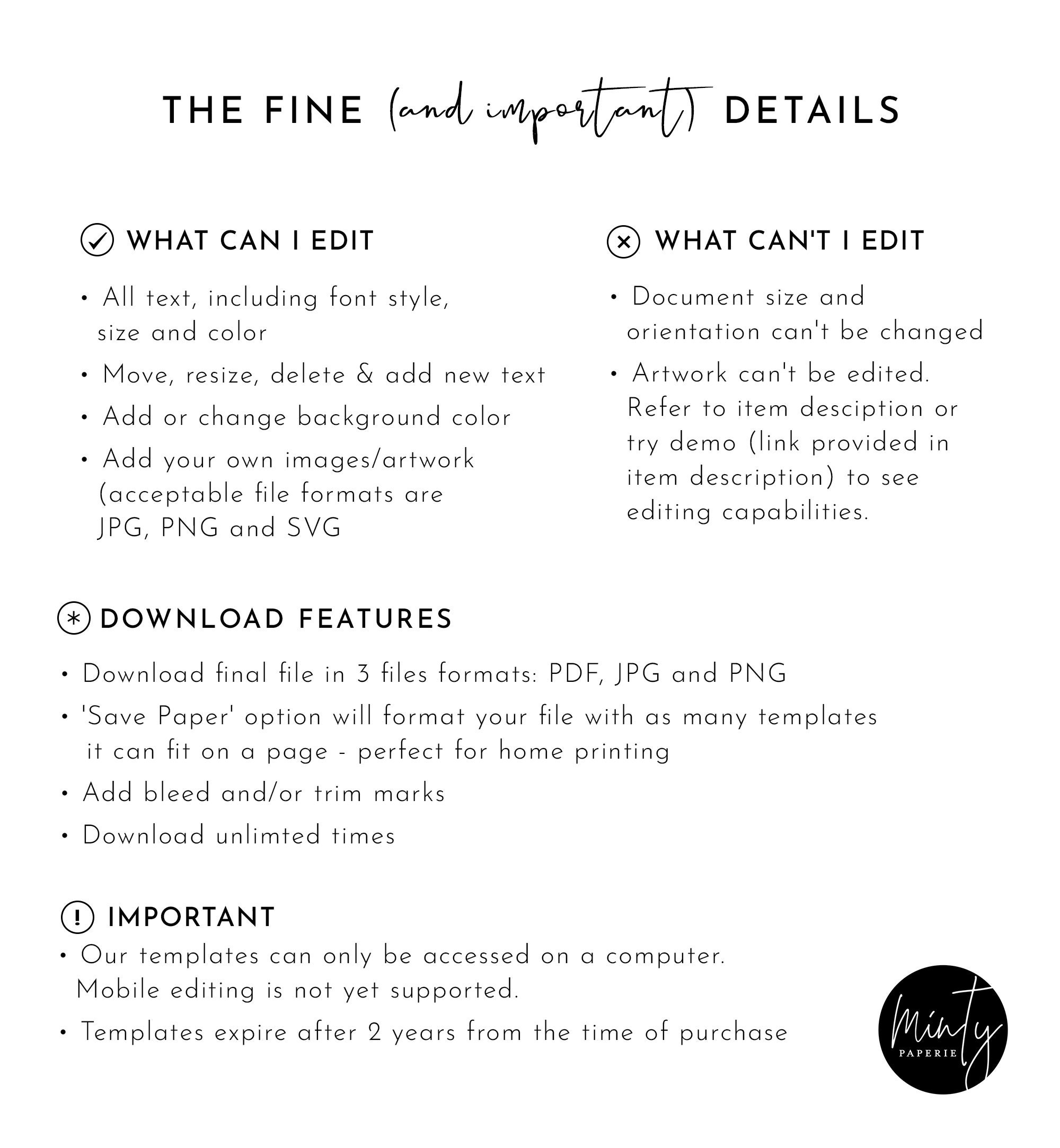 8x10 puzzle template