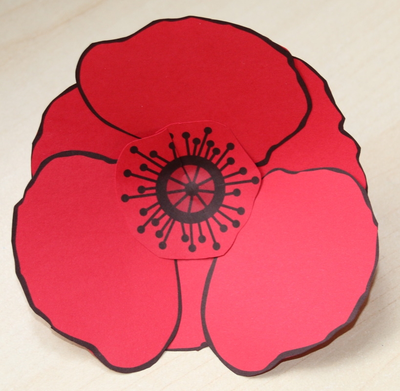 Red Paper Poppies
