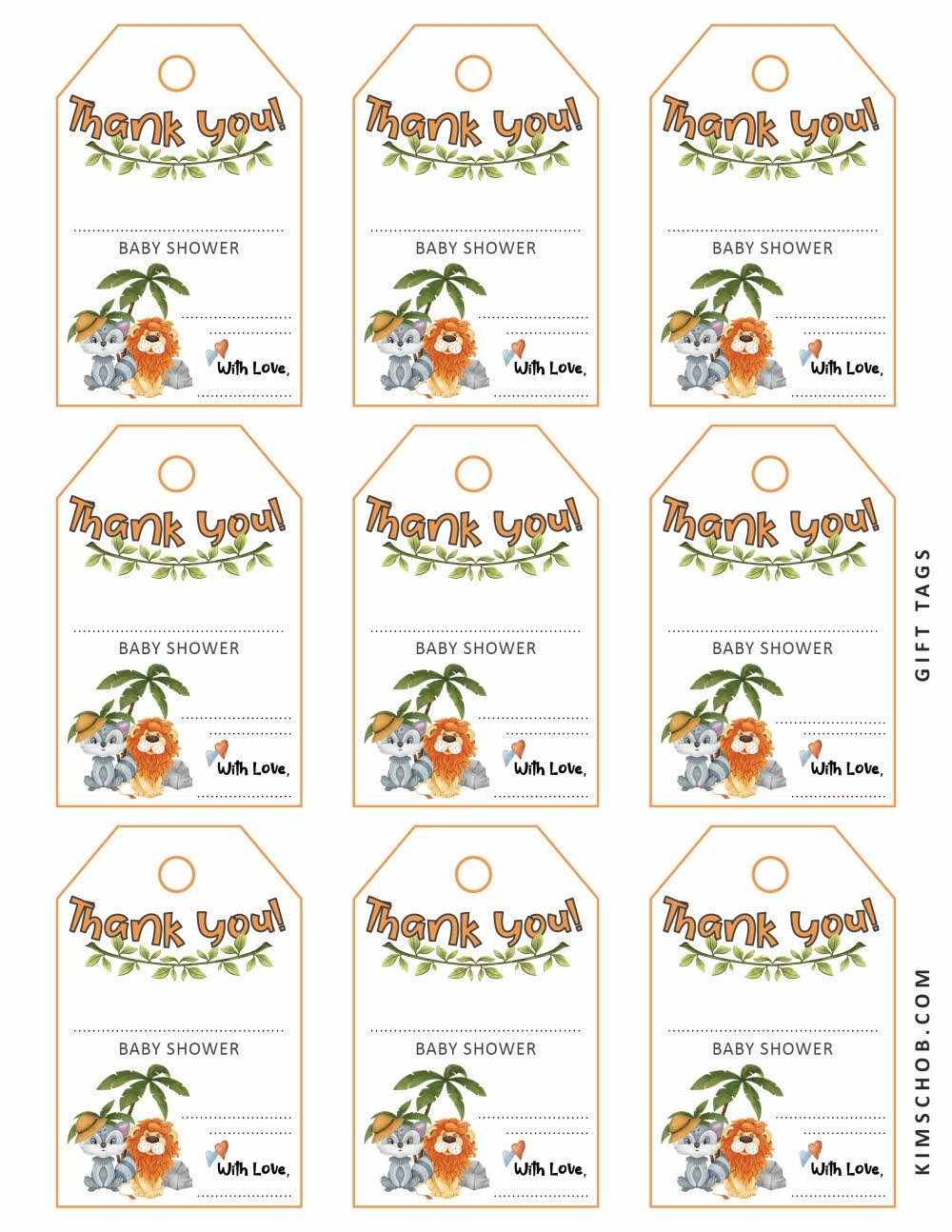 free printable baby shower games safari