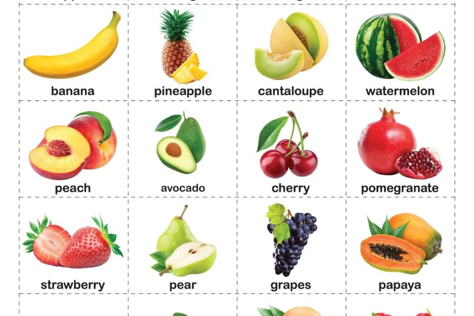 Shop Online Wonderhouse Fruits My First Early Learning Wall Chart For
