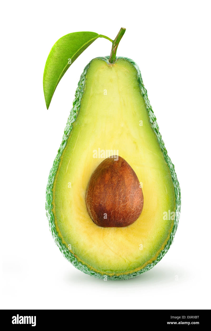 Single Ripe Avocado Fruit Isolated Hi res Stock Photography And 