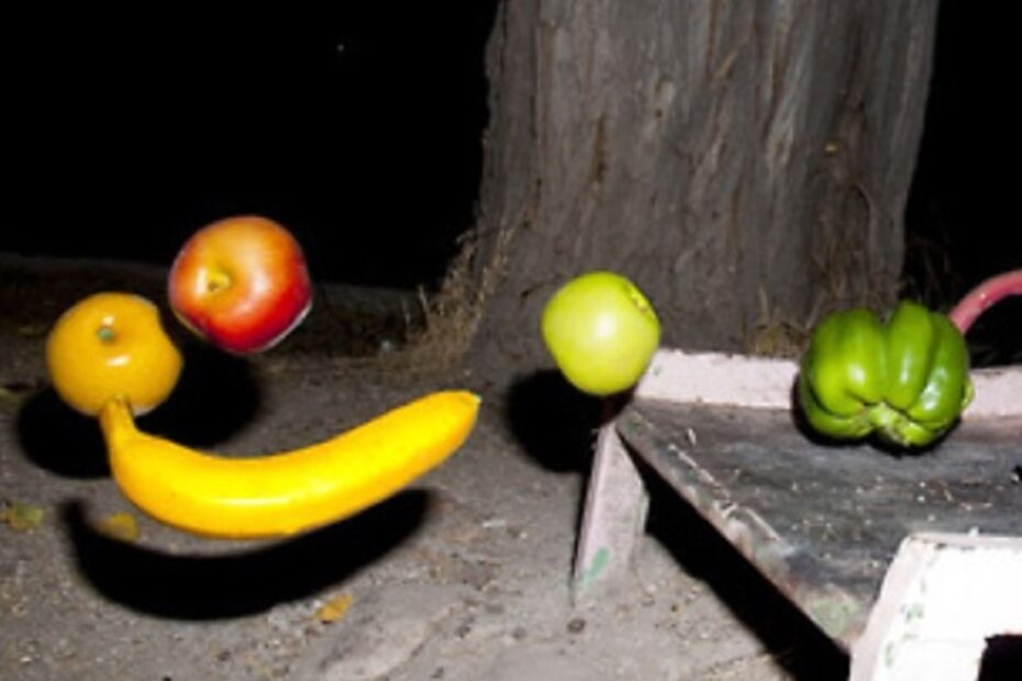Stream High Contrast Photos Of Fruit Floating Threateningly In The