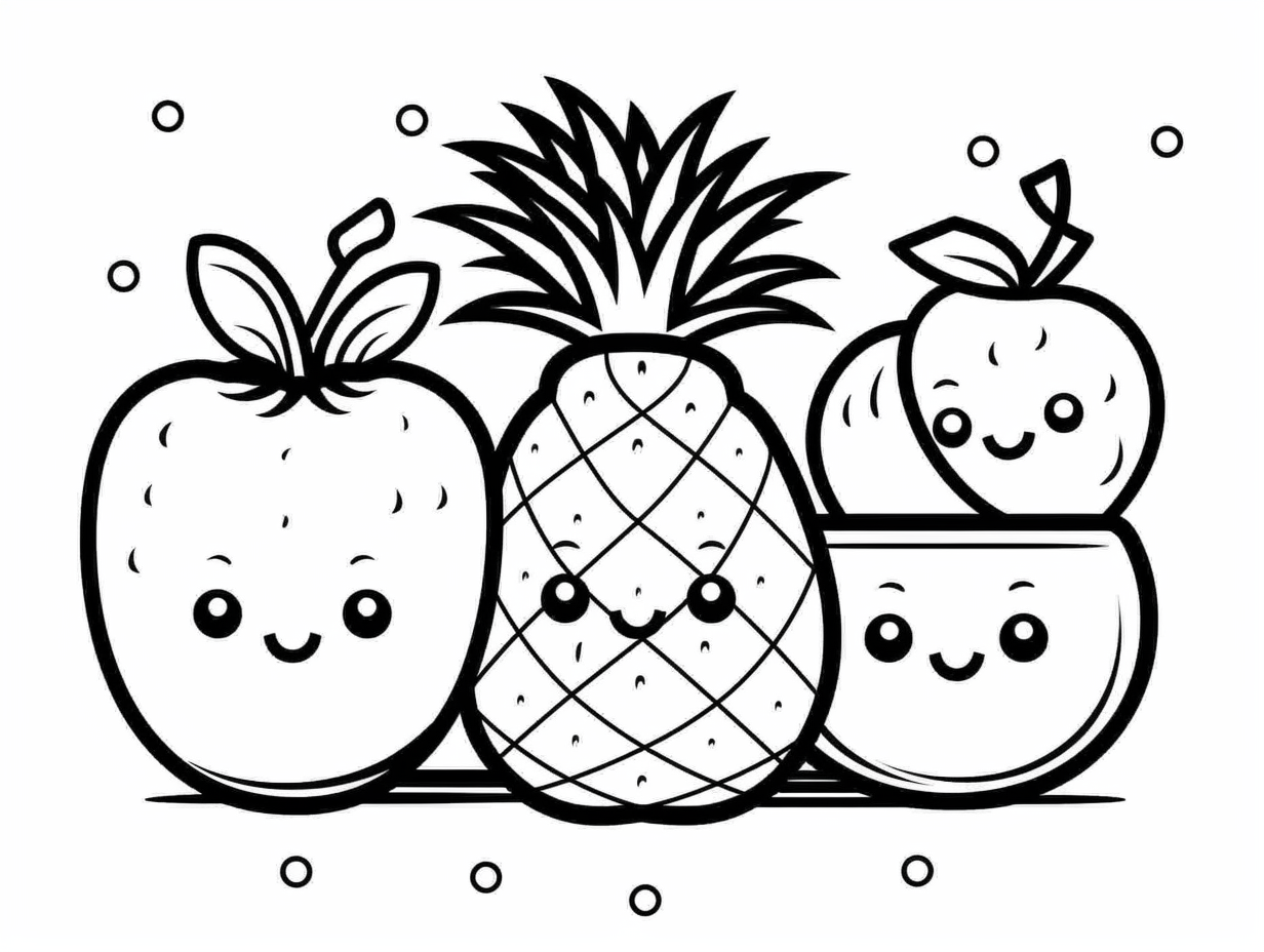 kawaii fruit pictures