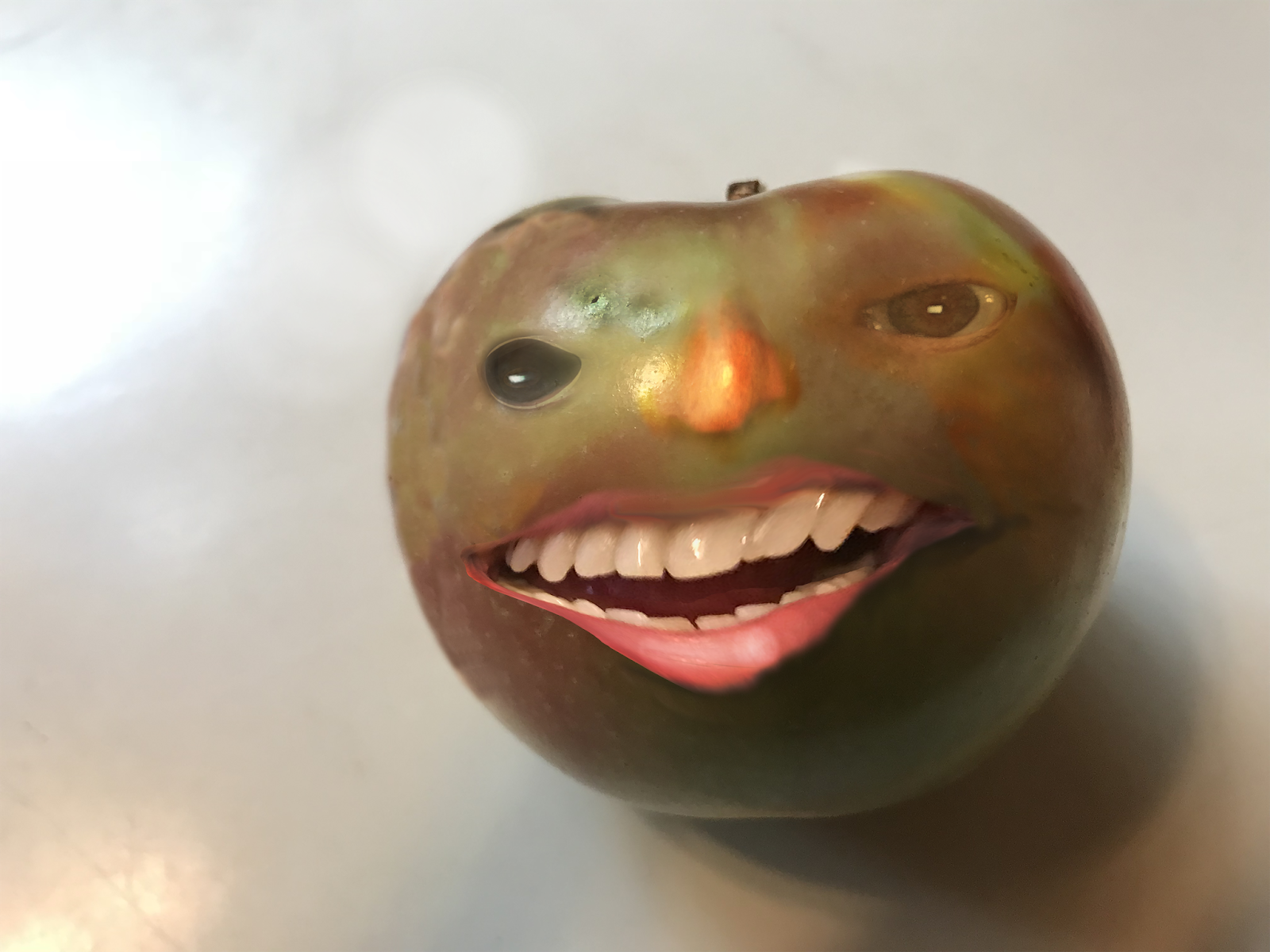 The Helpful Art Teacher Fruit With Faces Photoshop Lesson