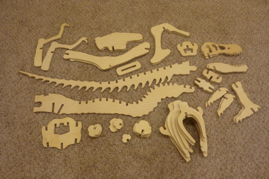 TRex Puzzle Making At Home A Variety Of Projects Made At Home
