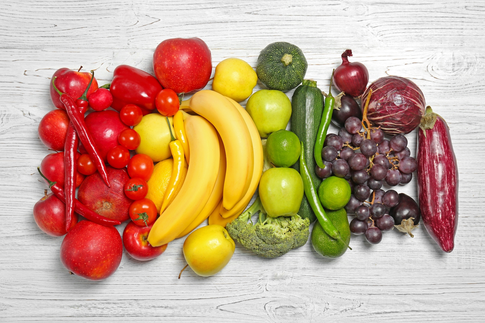 list of all fruits and vegetables with pictures