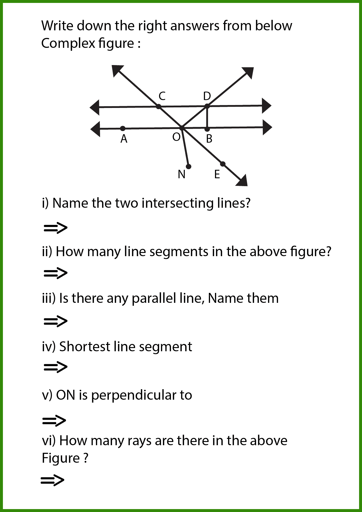 Free Lines Rays And Line Segments Worksheet 10 Pages Free Lines Rays And Line Segments Worksheet 10 Pages
