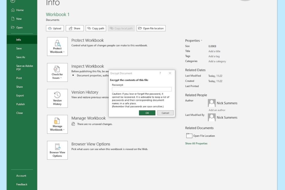 How To Password Protect Your Excel Spreadsheets 1Password
