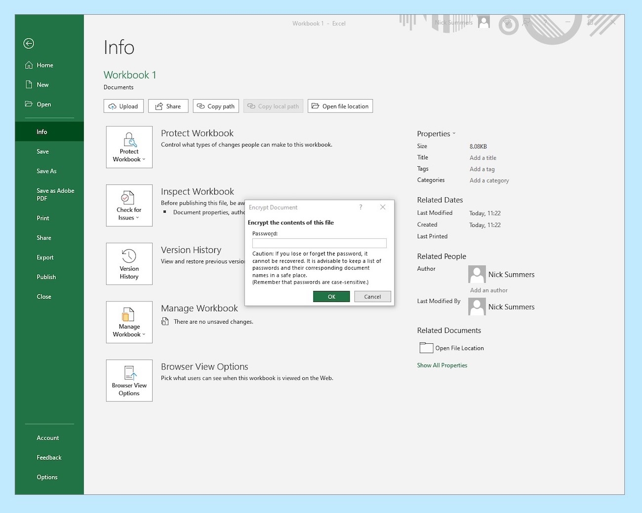 How To Password Protect Your Excel Spreadsheets 1Password