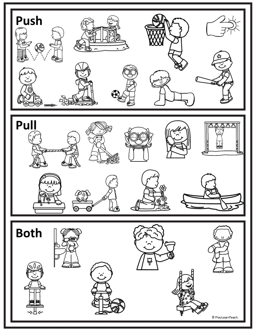 Push Pull Write The Room Made By Teachers